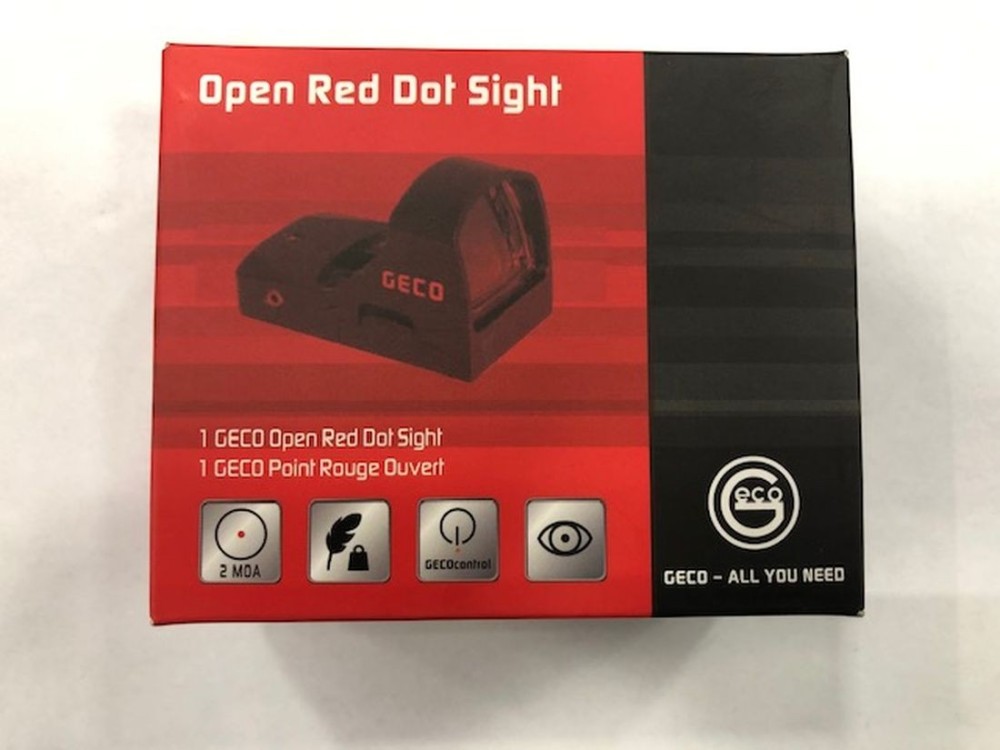 GECO RED DOT OPEN SIGHT 2 MOA
