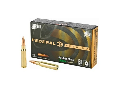 FEDERAL CARICHE 308 WIN 168 GR GM