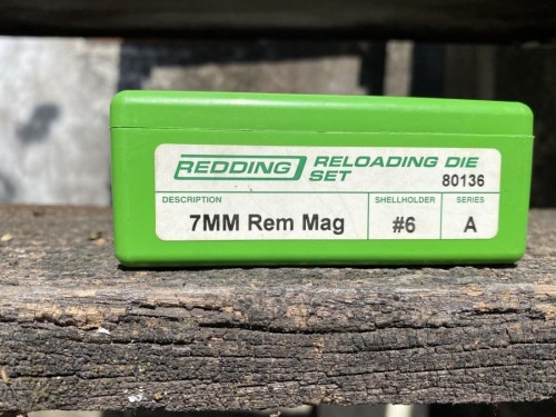 REDDING F L DIE SET 7 MM REM MAG