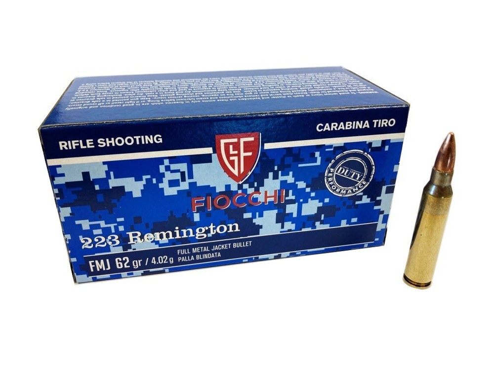 FIOCCHI CARICHE 223 REM 62 GR