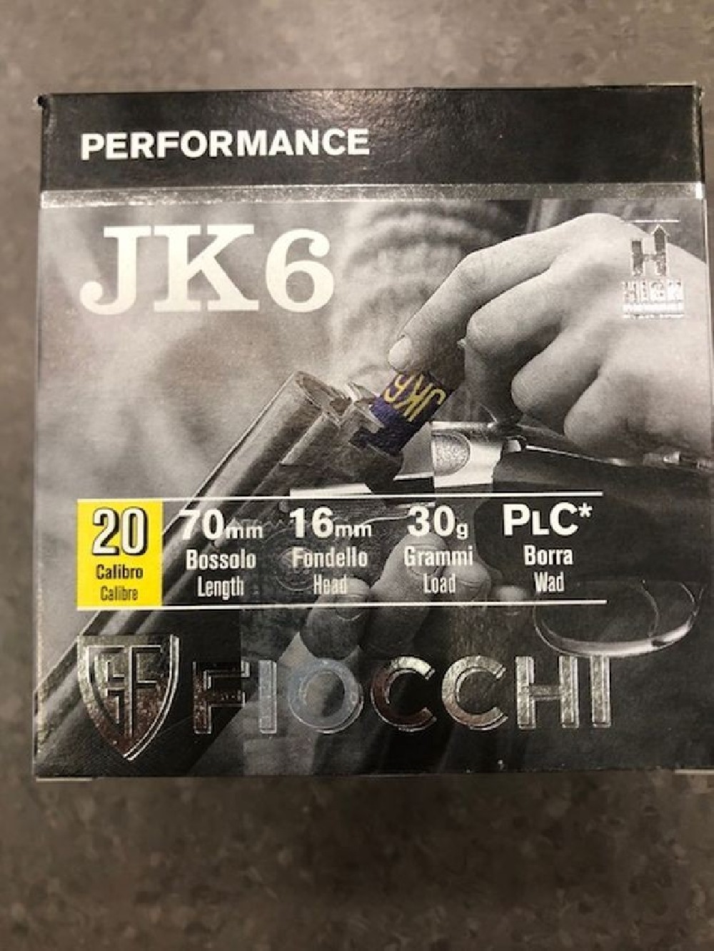 FIOCCHI CART JK6 HIGH P C20 PB 5