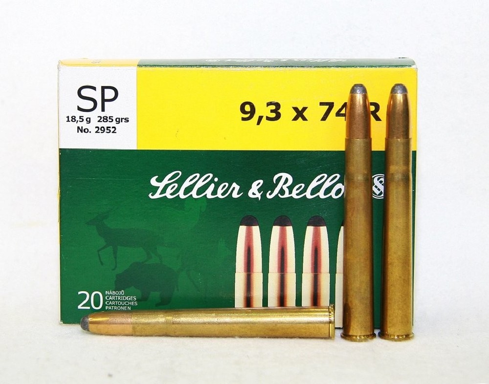 S&B CARICHE 9,3X74R 285 GR SP