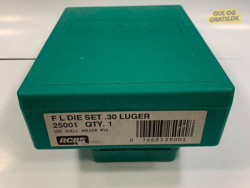 RCBS SIZER DIE SET 30 LUGER