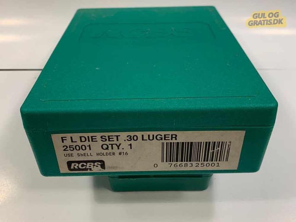 RCBS SIZER DIE SET 30 LUGER