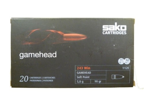 SAKO CARICHE CAL 243 WIN 90 GR