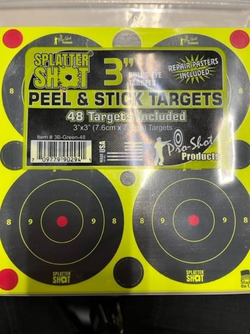 PRO SHOT BERSAGLIO 3X3 INCH