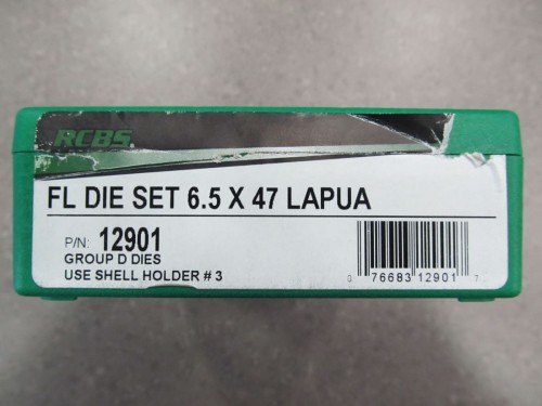 RCBS F L DIE SET 6,5X47 LAPUA