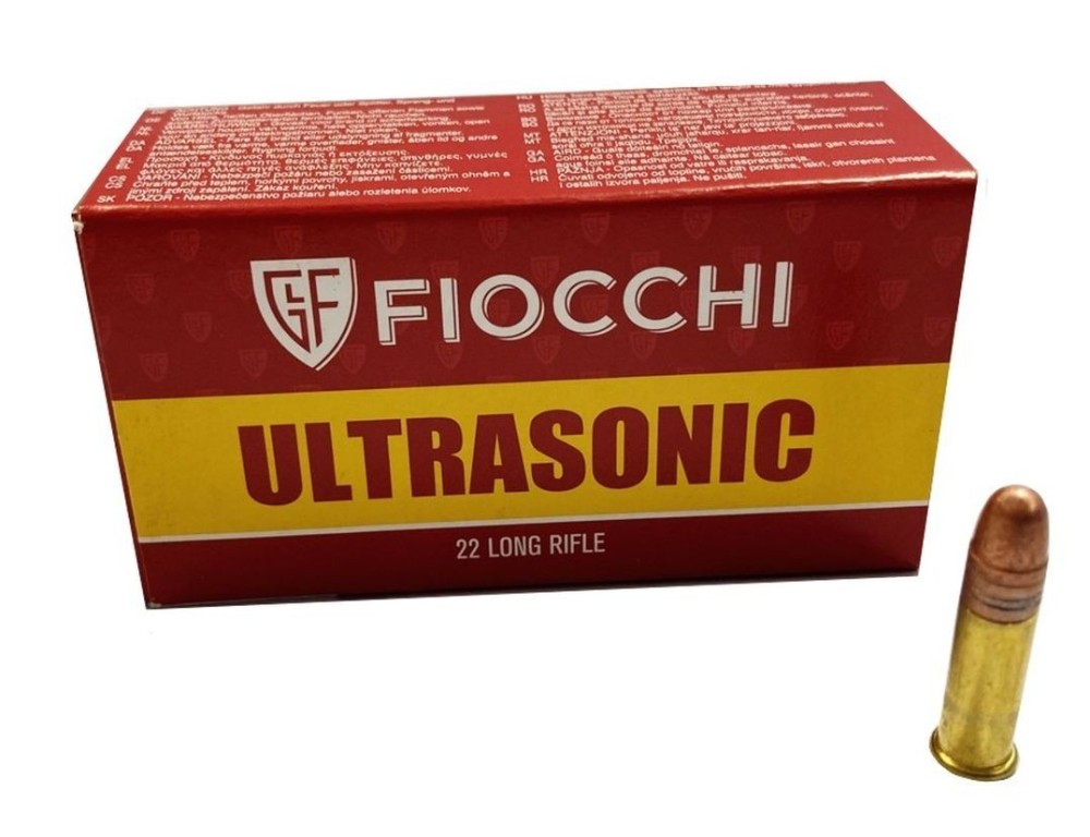 FIOCCHI CARICHE 22LR ULTRASONIC