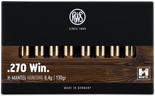 RWS CARICHE 270 WIN HMANTEL 130 GR