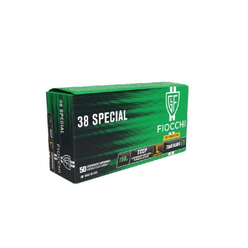 FIOCCHI CARICHE 38 SP TCCP GR 158