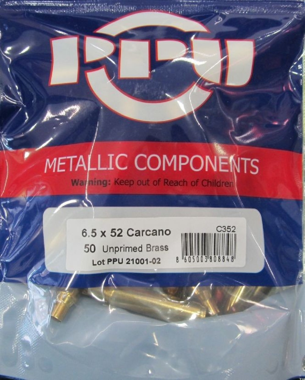 PRVI BOSSOLI 6,5X52 CARCANO 50PZ
