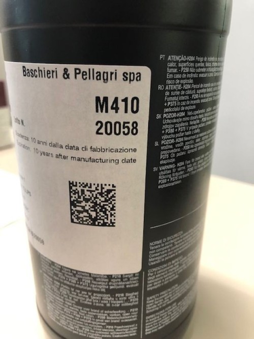 BASCHIERI & PELLAGRI POLVERE M410