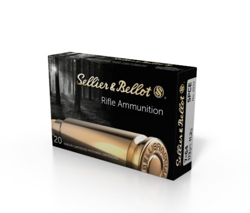 S&B CARICHE 7X64 SPCE 173 GR QT 20