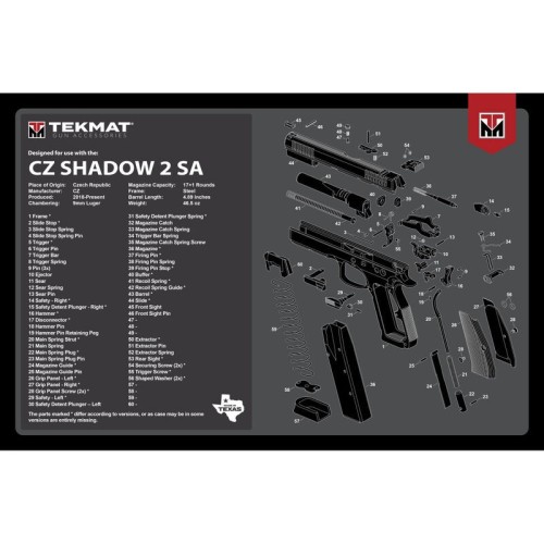 TEKMAT TAPPETINO BANCO CZ SHADOW2