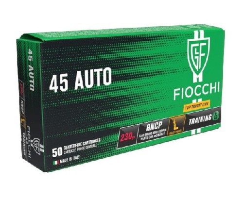 FIOCCHI CARICHE 45ACP RNCP GR230
