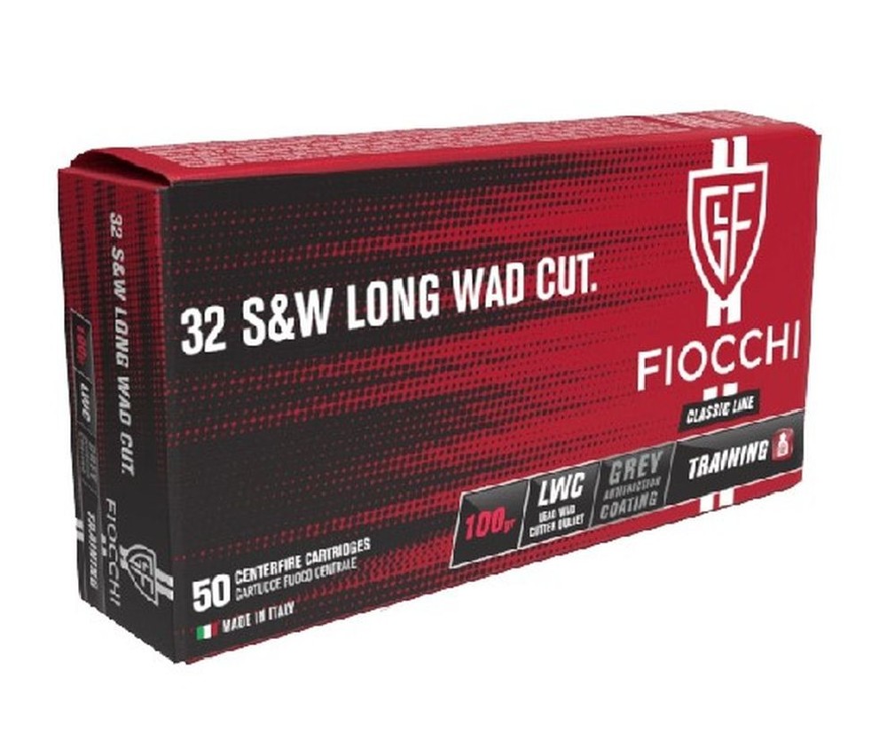 FIOCCHI CARICHE 32 WAD CUTTER 100 G