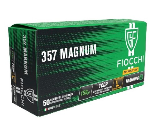 FIOCCHI CARICHE 357 MAG TCCP 158 GR