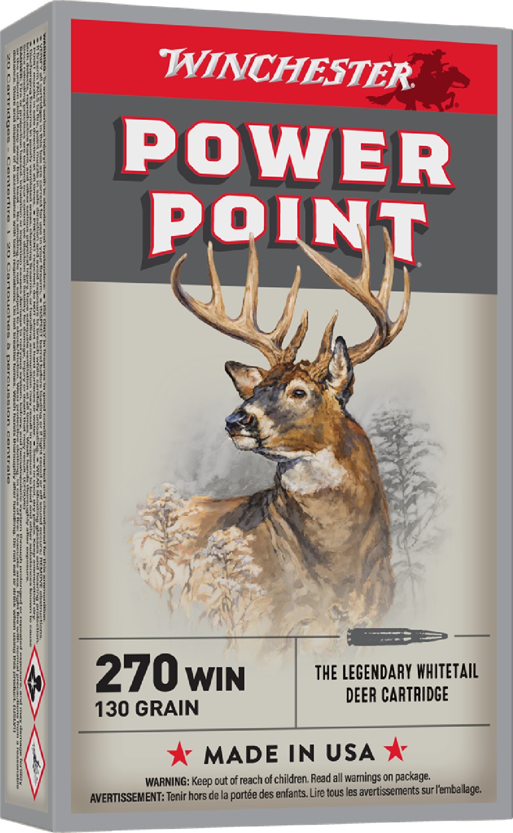 WINCHESTER CARICHE 270 WIN 130 GR