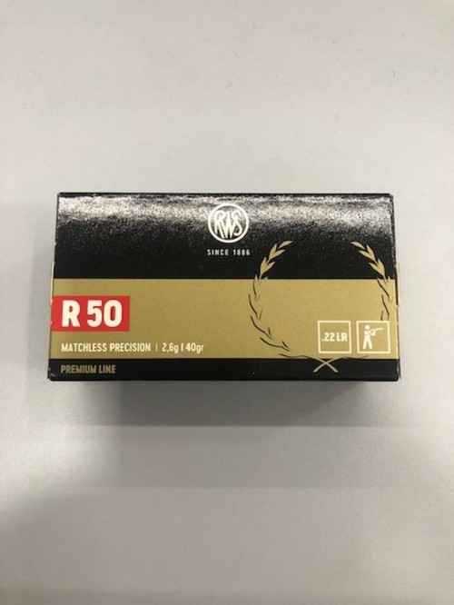 RWS CARICHE 22LR R50 GR 40