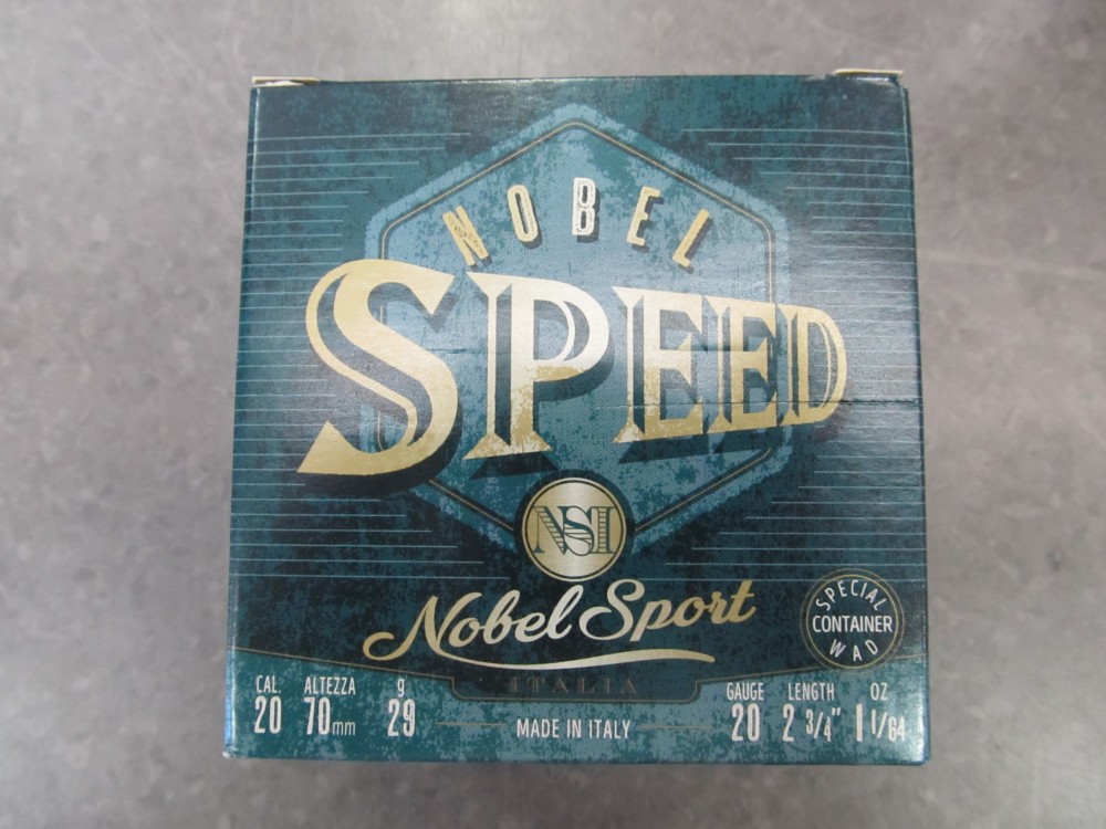 NOBEL SPORT CARTUCCE SPEED 20 PB 9