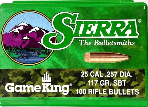 SIERRA PALLE CAL25 117 GR SBT
