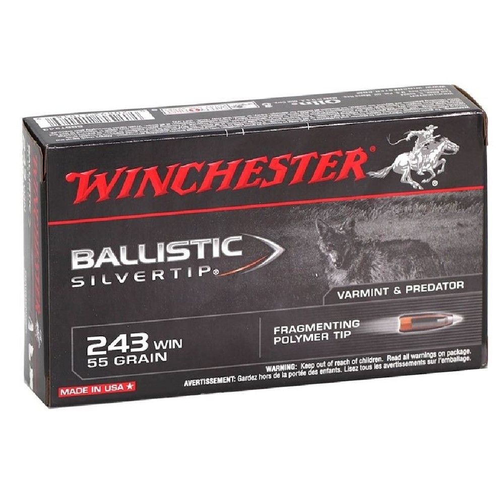 WINCHESTER CARICHE 243 WIN 55 GR