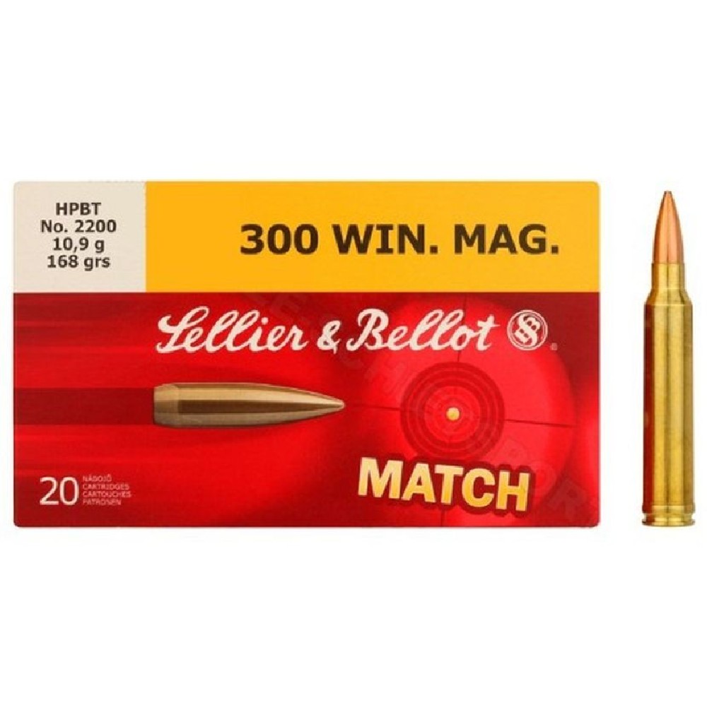 SELLIER CARICHE 300 WIN MAG 168 GR