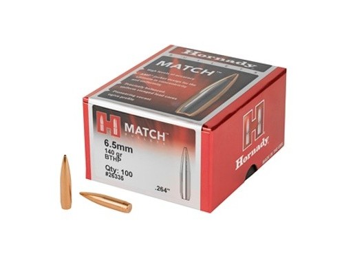 HORNADY PALLE CAL6,5 GR 140 BTHP