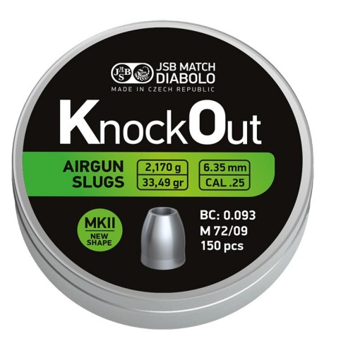 JSB KNOCK OUT MK2 6,35MM DIABOLO