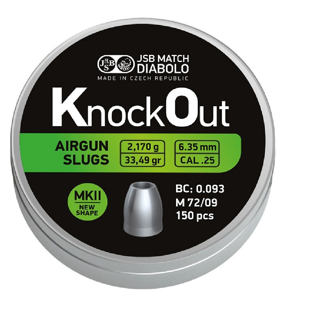 JSB KNOCK OUT MK2 6,35MM DIABOLO