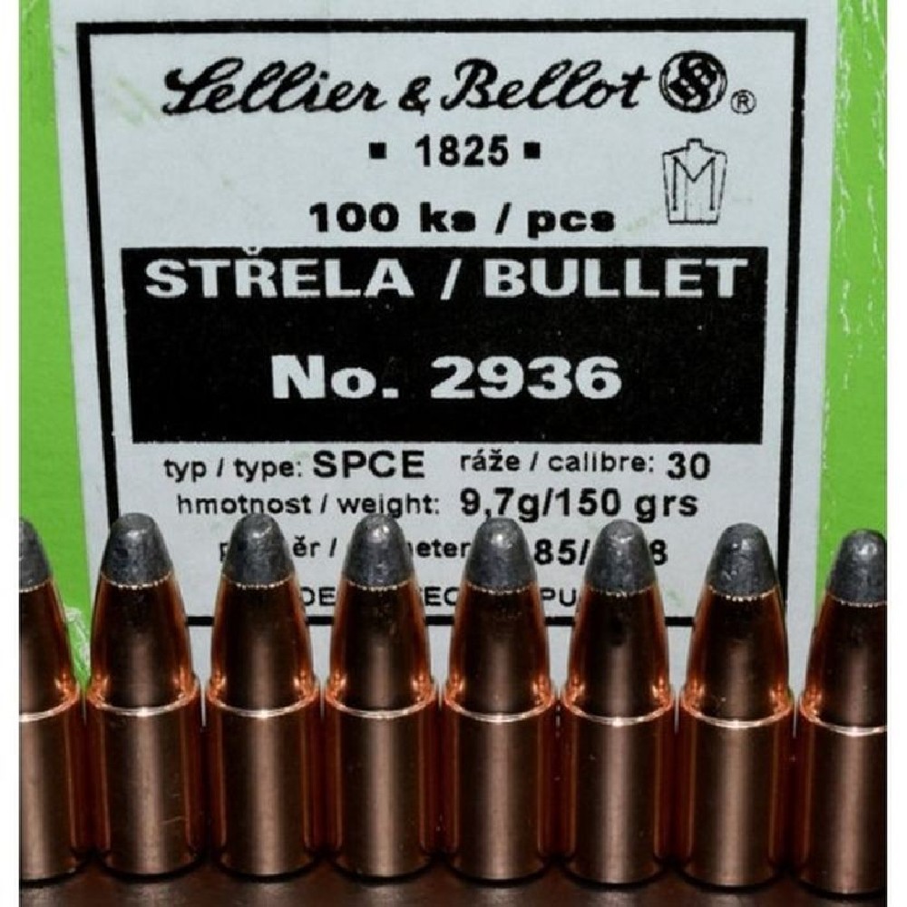 SELLIER &B PALLE CAL 30 GR 150 SPCE