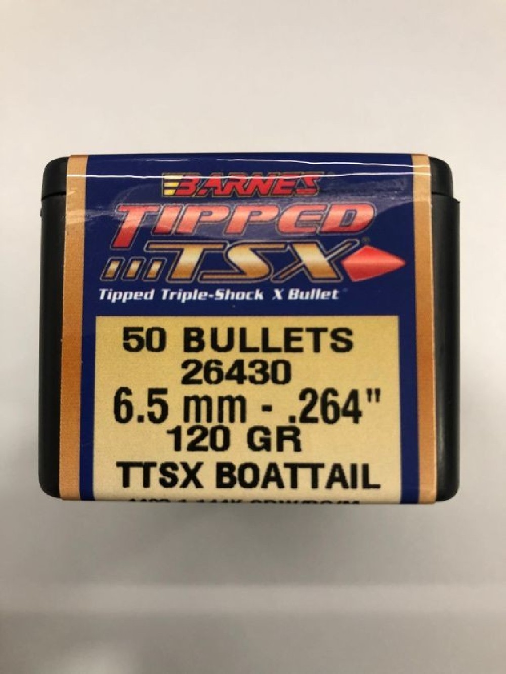 BARNES PALLE TTSX CAL 6,5 MM GR 120