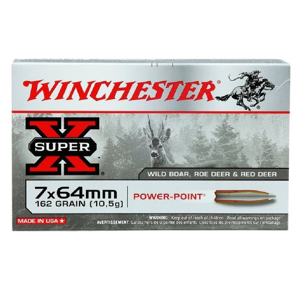 WINCHESTER CARICHE 7 X 64 PP 162 GR