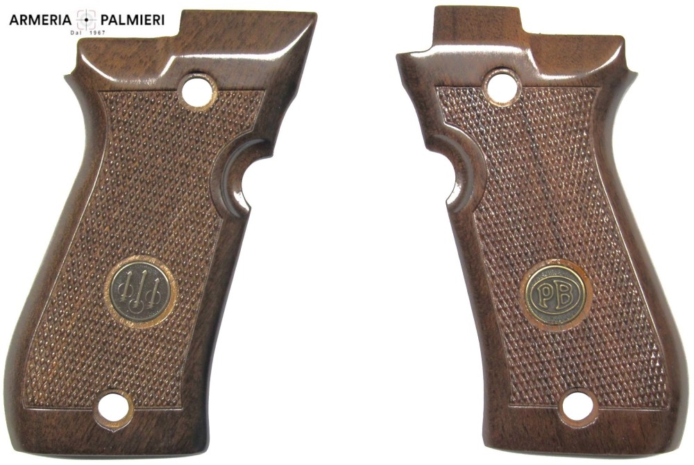 BERETTA GUANCETTE 84-81 LEGNO LOGO
