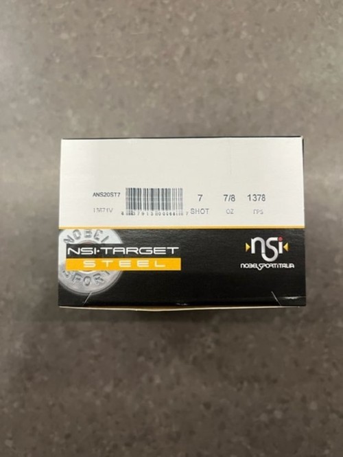 NOBEL SPORT CARTUCCE ACCIAIO 20 PB7
