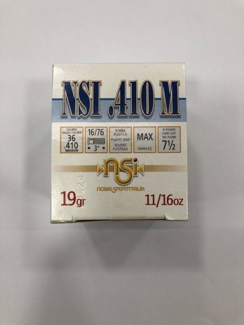 NOBEL SPORT CARTUCCE C 410 PB 7 1/2