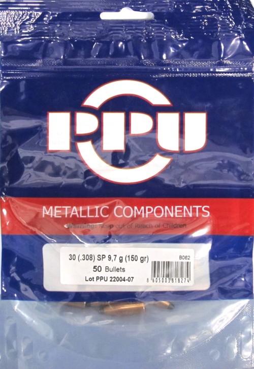 PRVI PALLE CAL30 GR 150 SP PZ 50