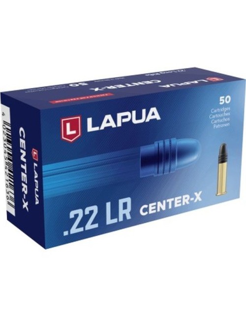LAPUA CARICHE CAL 22LR CENTER-X