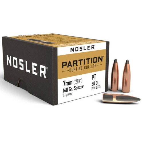NOSLER PARTITION PALLE 7MM GR 140