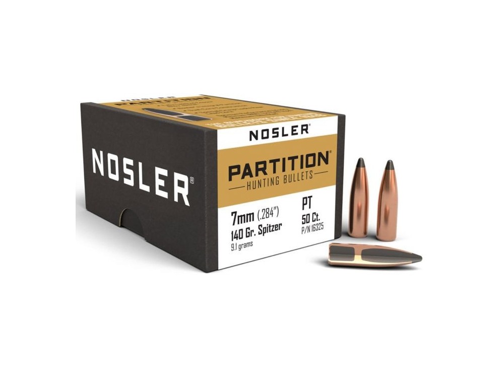 NOSLER PARTITION PALLE 7MM GR 140