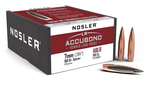 NOSLER ACCUBOND LR PALLE 7MM GR 168
