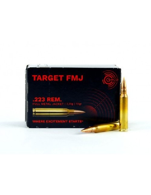 GECO CARICHE 223 REM 55 GR FMJ