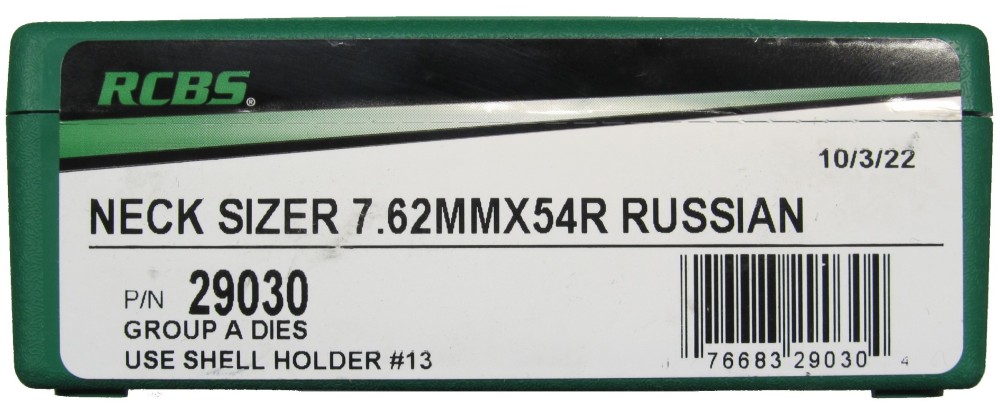 RCBS NECK DIE 7,62X54R