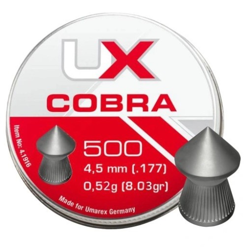 UMAREX PALLINI COBRA A PUNTA 4,5
