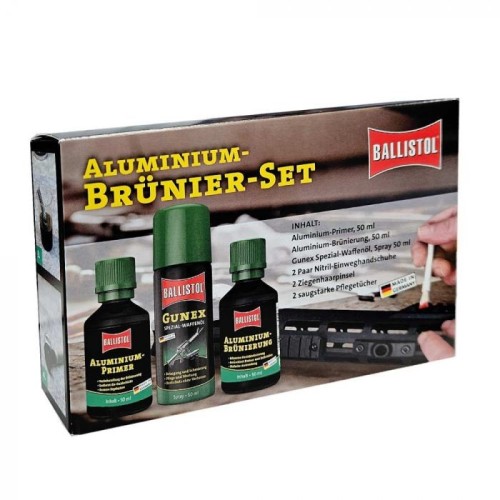 BALLISTOL SET BRUNITORE X ALLUMINIO
