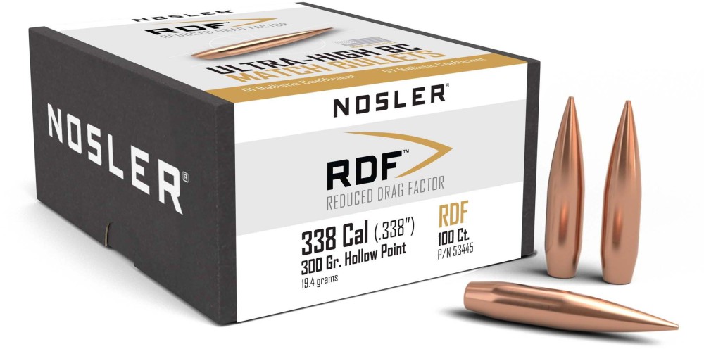 NOSLER RDF PALLE 338 300 GR HPBT