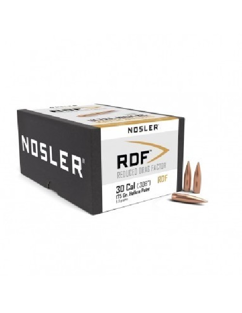 NOSLER RDF PALLE CAL30 175 GR HPBT
