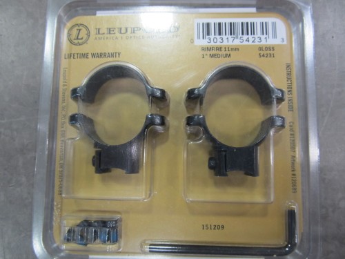 LEUPOLD ANELLI MEDIO 11MM 1 INCH
