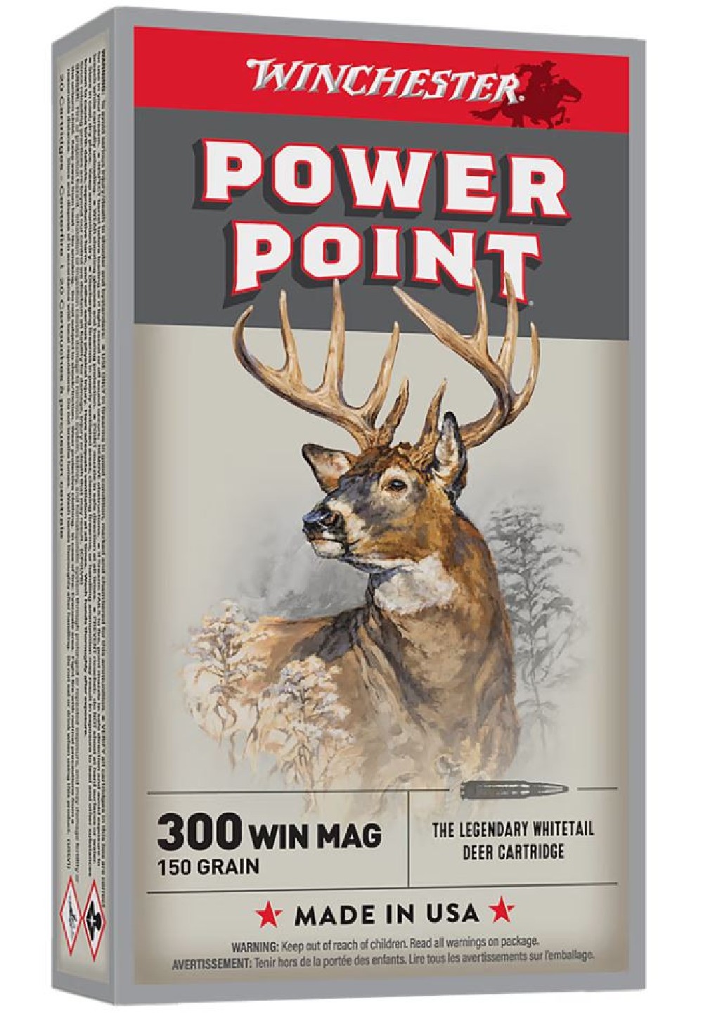 WINCHESTER CARICHE 300 WIN MA 150GR