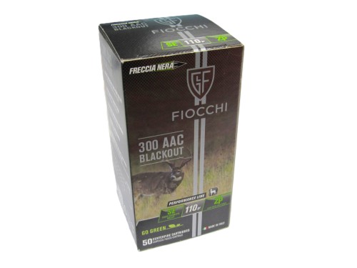 FIOCCHI CARICHE 300 AAC 110GR SE ZP